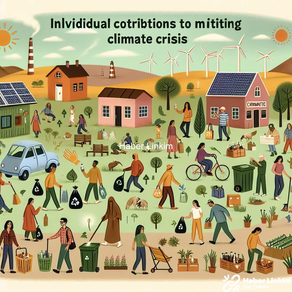 İklim Krizinin Azaltılmasında Bireysel Katkılar
