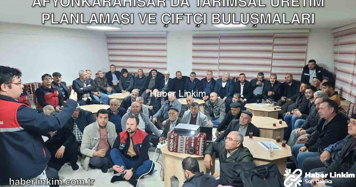 "Afyonkarahisar'da Tarımsal Üretim Planlaması ve Çiftçi Buluşmaları" başlıklı haber için fotorealist
