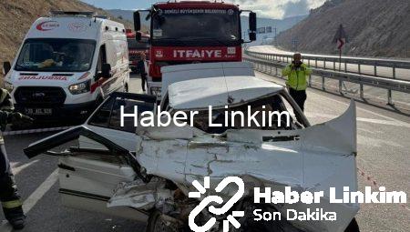 Denizli’de Feci Kaza: Kamyona Çarpan Araçta Can Pazarı Yaşandı
