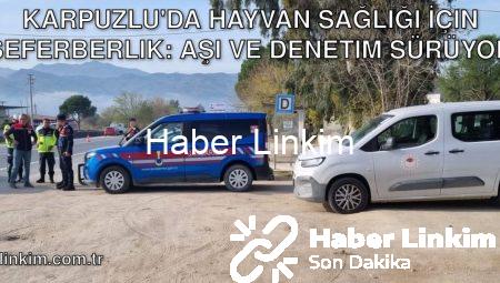 Karpuzlu’da Hayvan Sağlığı İçin Seferberlik: Aşı ve Denetim Sürüyor