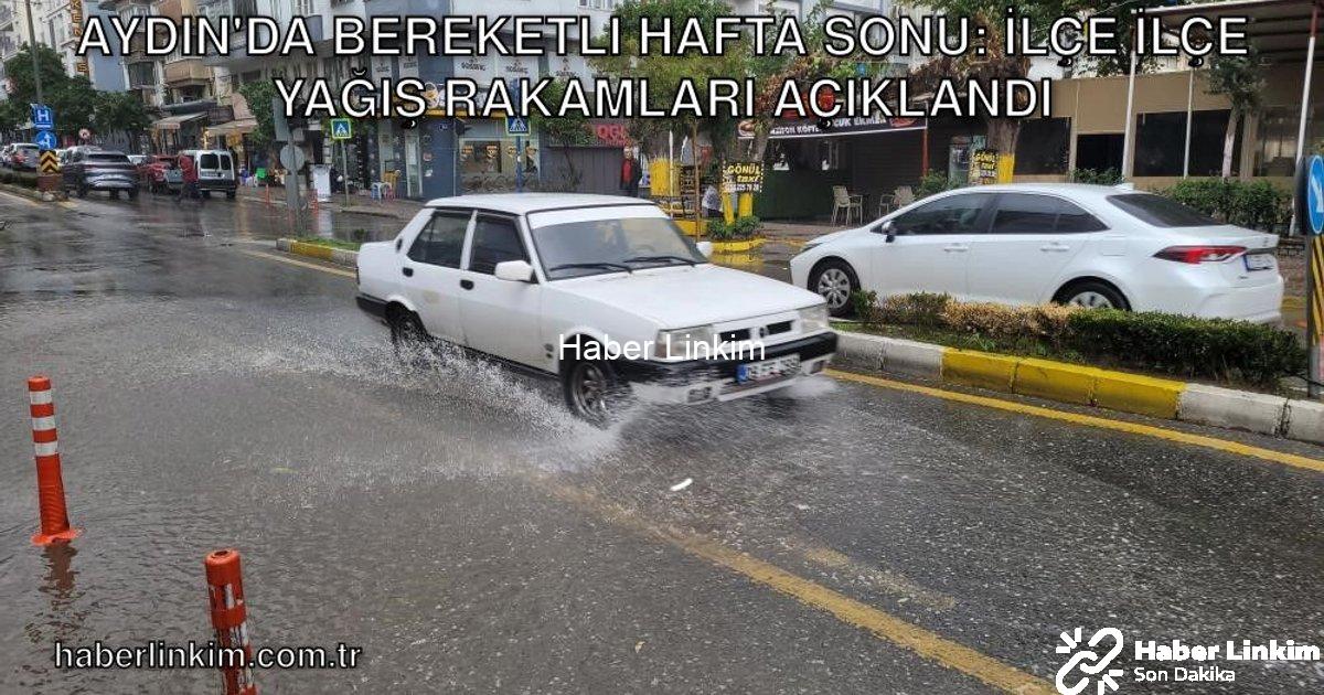 "Aydın'da Bereketli Hafta Sonu: İlçe İlçe Yağış Rakamları Açıklandı" başlıklı haber için fotorealist
