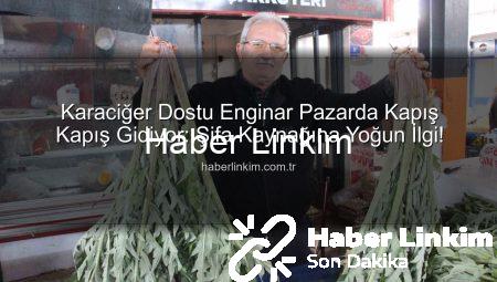 Karaciğer Dostu Enginar Pazarda Kapış Kapış Gidiyor: Şifa Kaynağına Yoğun İlgi!