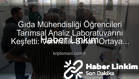 Afyonkarahisar’da Tarımda Bilimsel Analizler Yerinde Görüldü: Öğrencilere Laboratuvar Deneyimi