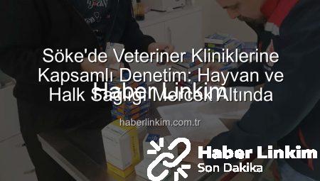 Söke’de Veteriner Kliniklerine Kapsamlı Denetim: Hayvan ve Halk Sağlığı Mercek Altında