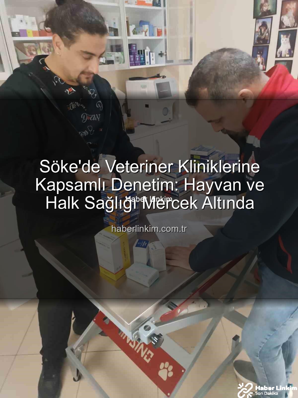 Söke veteriner klinik denetimi - Söke'de Veteriner Kliniklerine Kapsamlı Denetim: Hayvan ve Halk Sağlığı Mercek Altında