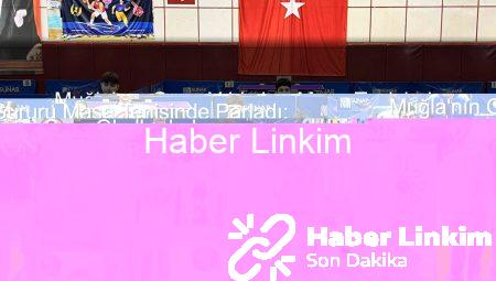 Muğla’nın Gururu Masa Tenisinde Parladı: Genç Sporcular Türkiye Derecesiyle Döndü