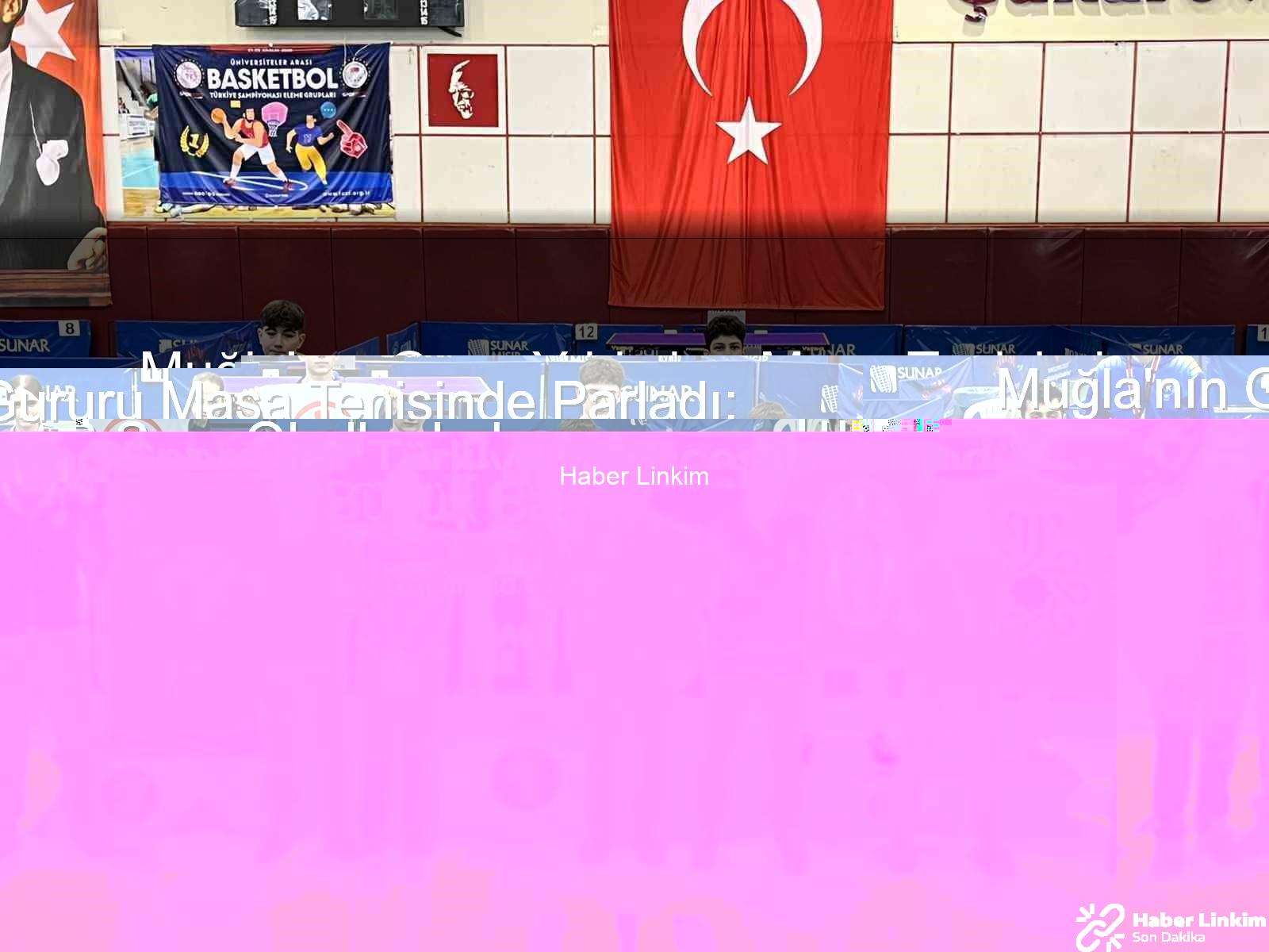 Muğla masa tenisi - Muğla'nın Gururu Masa Tenisinde Parladı: Genç Sporcular Türkiye Derecesiyle Döndü