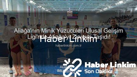 Aliağa’nın Minik Yüzücüleri Ulusal Gelişim Ligi’nde Aliağa’yı Zirveye Taşıdı!