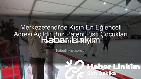 Merkezefendi’de Kışın En Eğlenceli Adresi Açıldı: Buz Pateni Pisti Çocukları ve Aileleri Bekliyor!