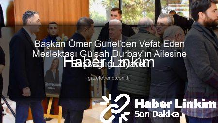 Kuşadası Belediye Başkanı Ömer Günel’den Vefat Eden Şehzadeler Belediye Başkanı Gülşah Durbay’ın Ailesine Taziye Ziyareti