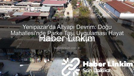 Yenipazar’da Altyapı Devrim: Doğu Mahallesi’nde Parke Taşı Uygulaması Hayat Kalitesini Yükseltiyor