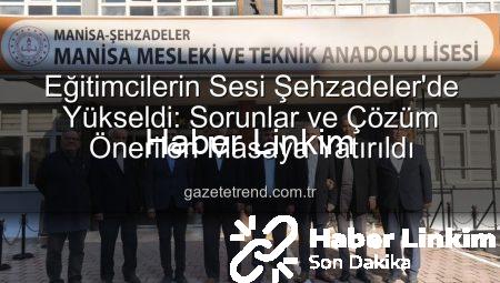 Eğitimcilerin Sesi Şehzadeler’de Yükseldi: Eğitim-Bir-Sen Sahadaydı